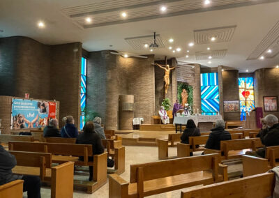 Visita pastoral D. José Cobo en la Parroquia de Nuestra Señora del Sagrado Corazón. PNS. MSC