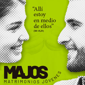 majos grupo de matrimonios jóvenes