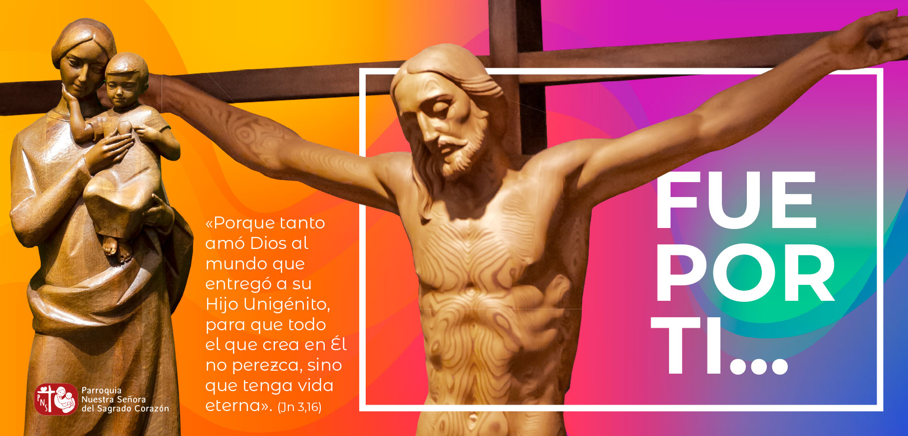 Cartel Sacristia. Exaltación de la Cruz 2025 PNS MSC